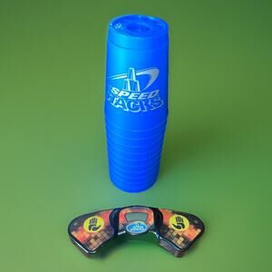 SpeedStacks Pro Cube Timer With Cup Stacking Set Excellent